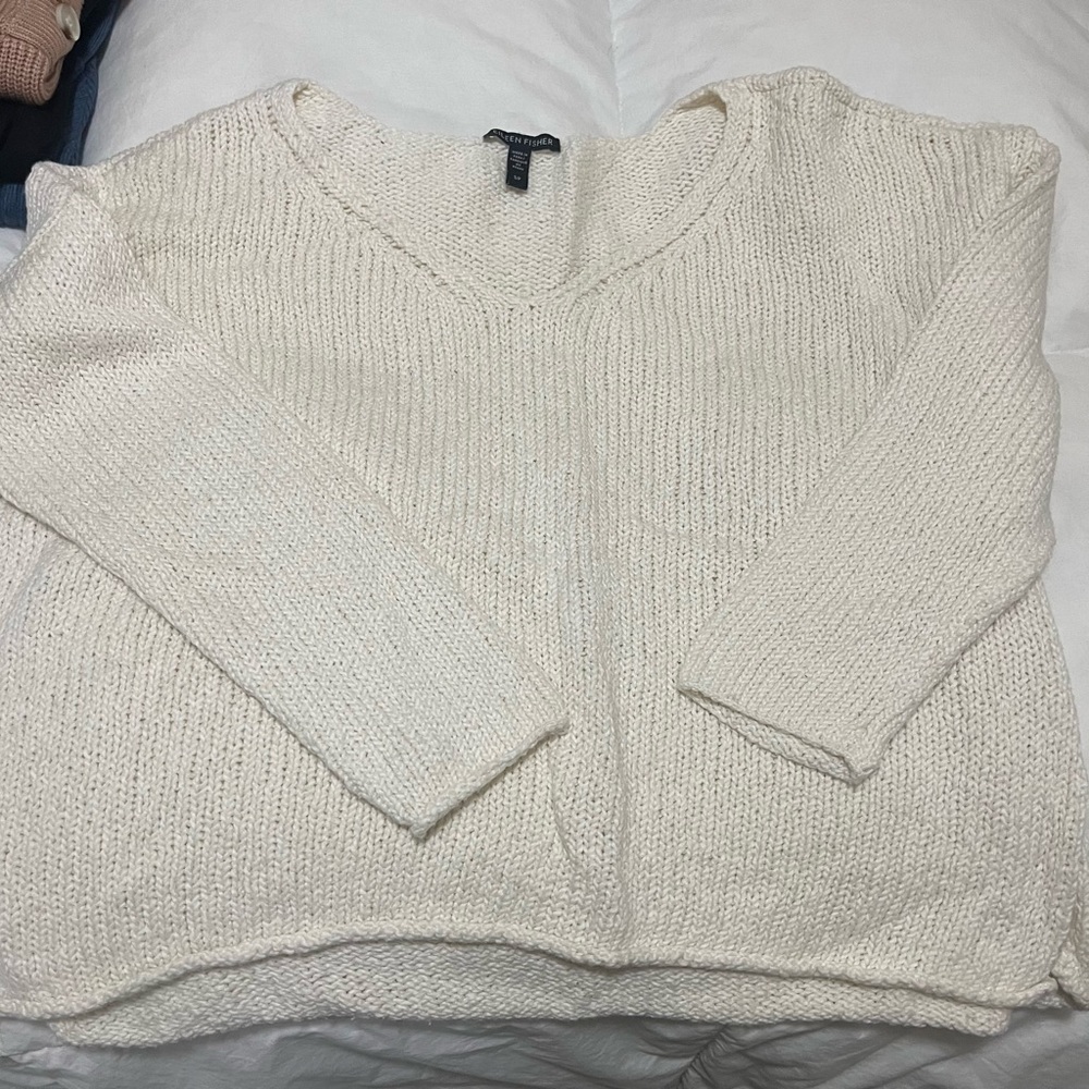 Eileen Fisher Organic Cotton sweater